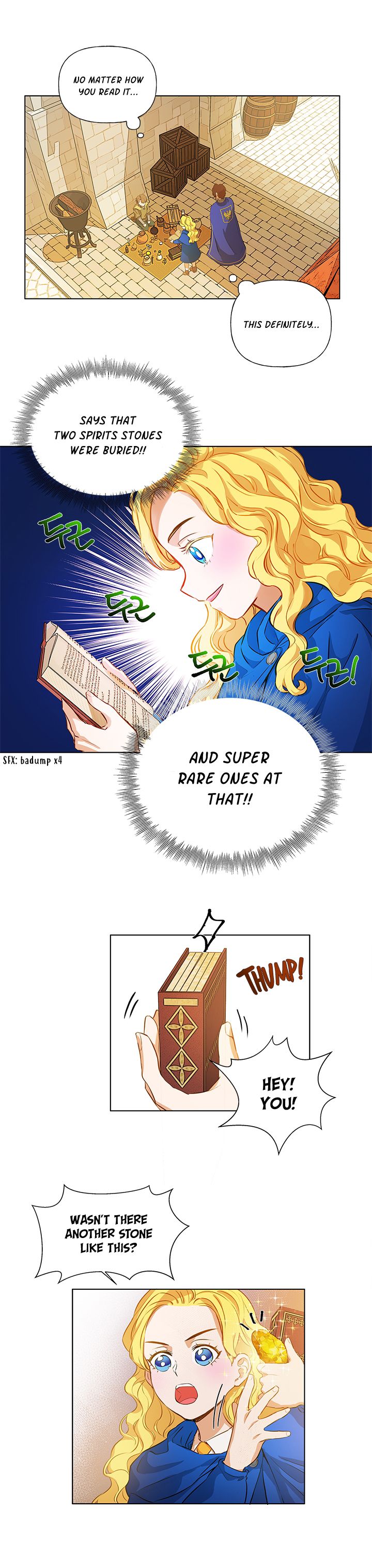 The Golden Haired Elementalist page 1