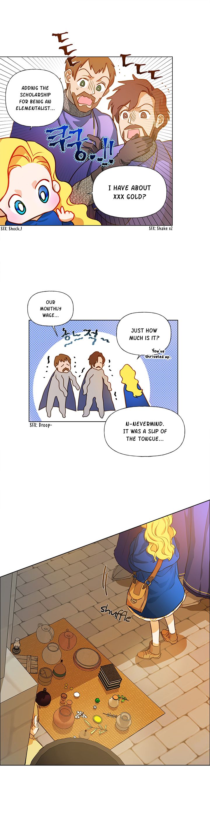 The Golden Haired Elementalist page 9