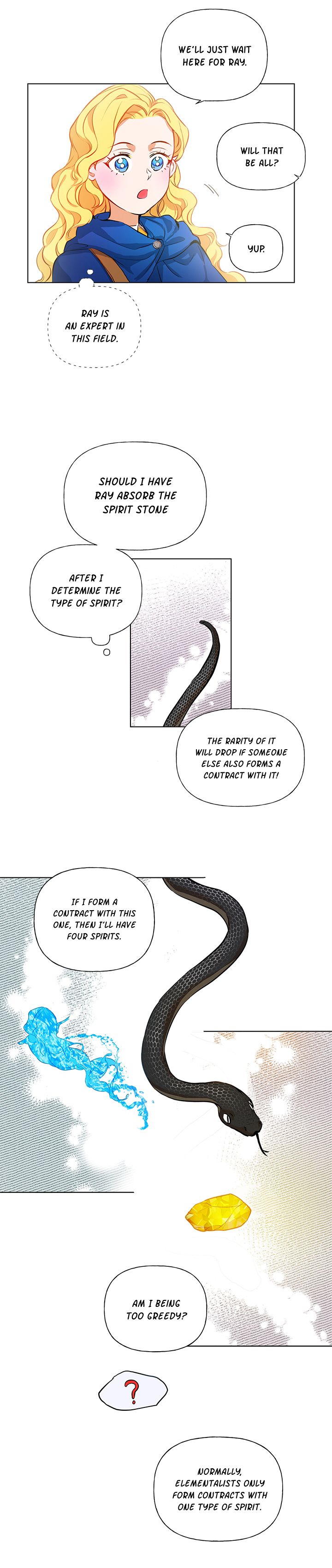 The Golden Haired Elementalist page 14