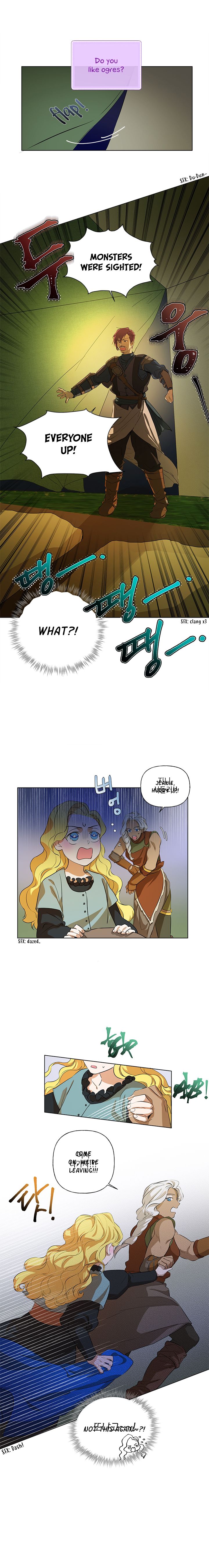 The Golden Haired Elementalist page 1
