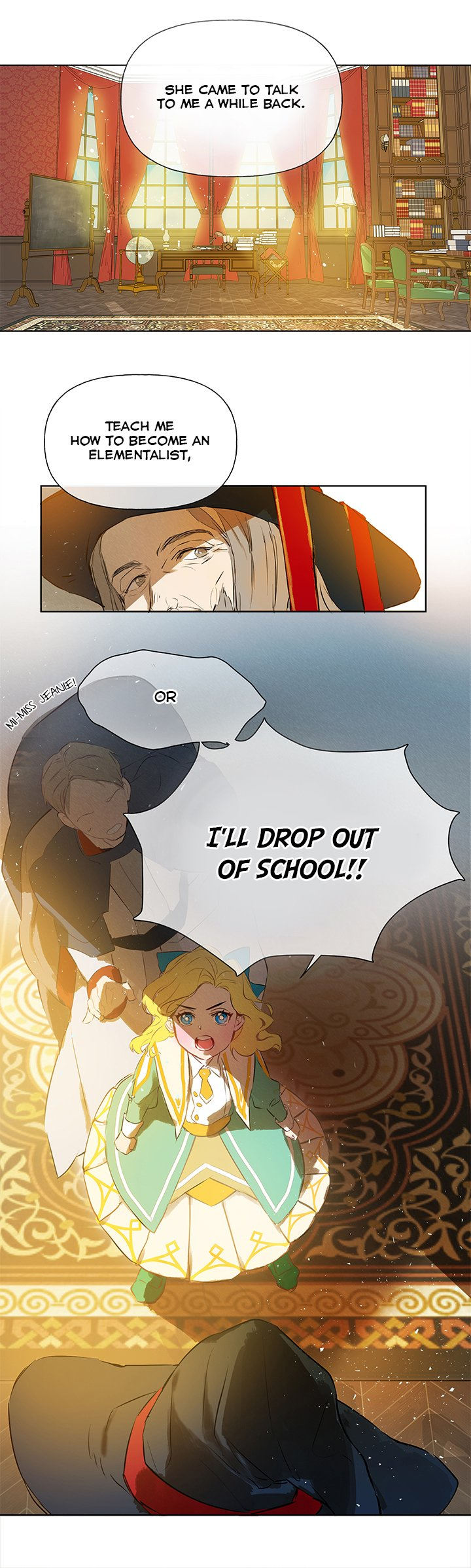 The Golden Haired Elementalist page 8