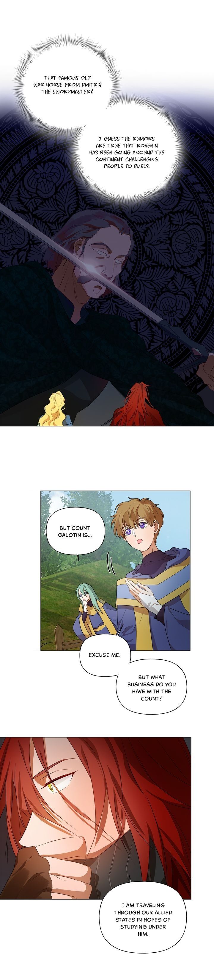 The Golden Haired Elementalist page 12