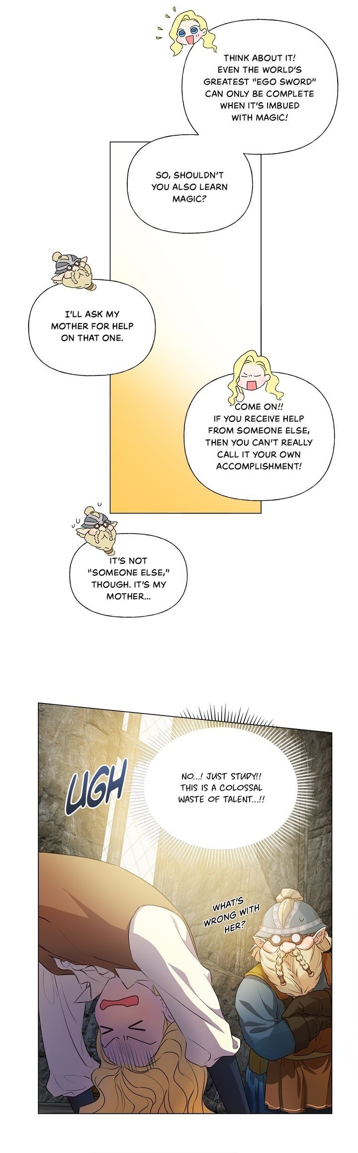 The Golden Haired Elementalist page 14