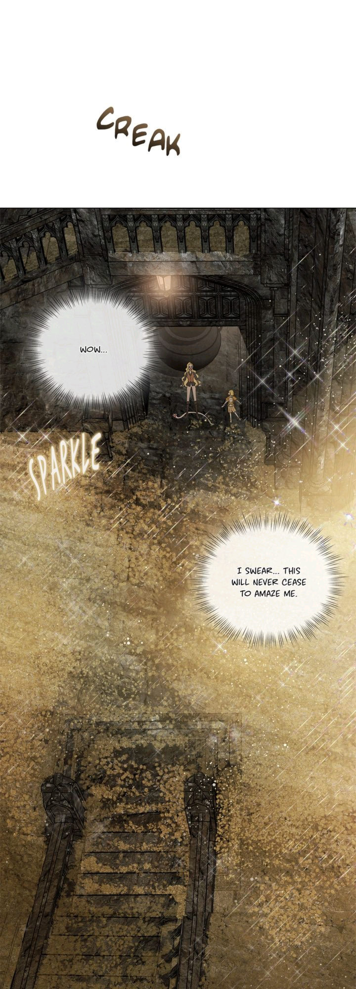 The Golden Haired Elementalist page 1