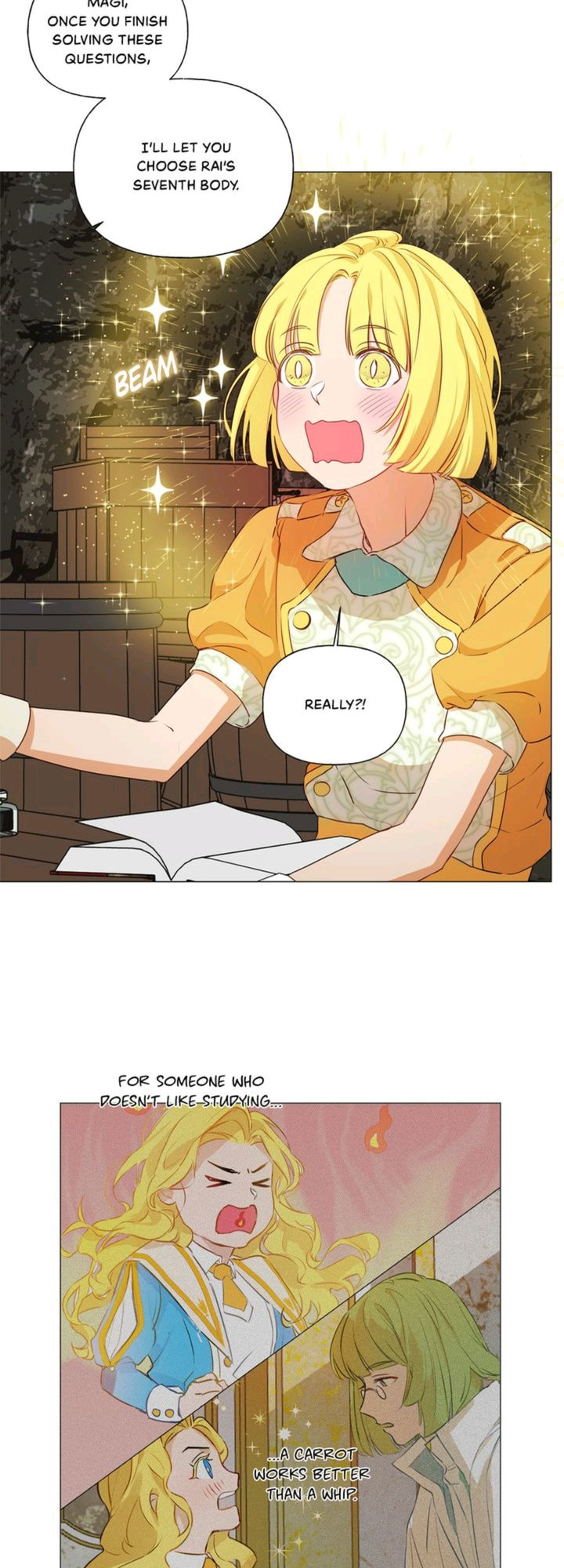 The Golden Haired Elementalist page 33