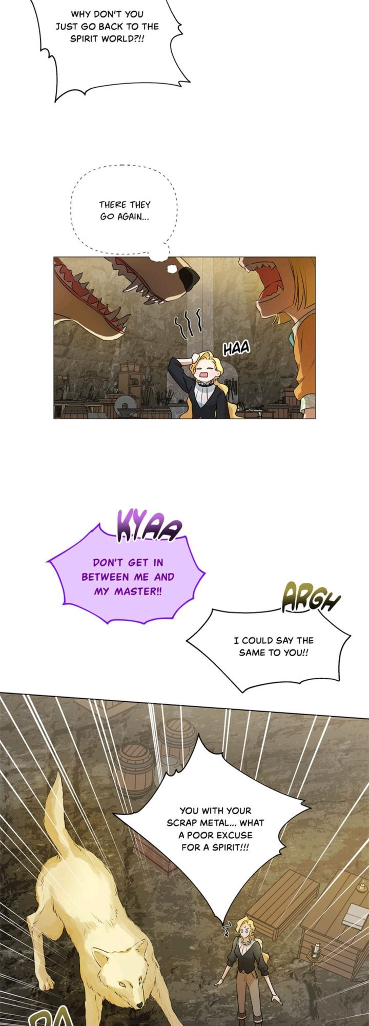 The Golden Haired Elementalist page 6