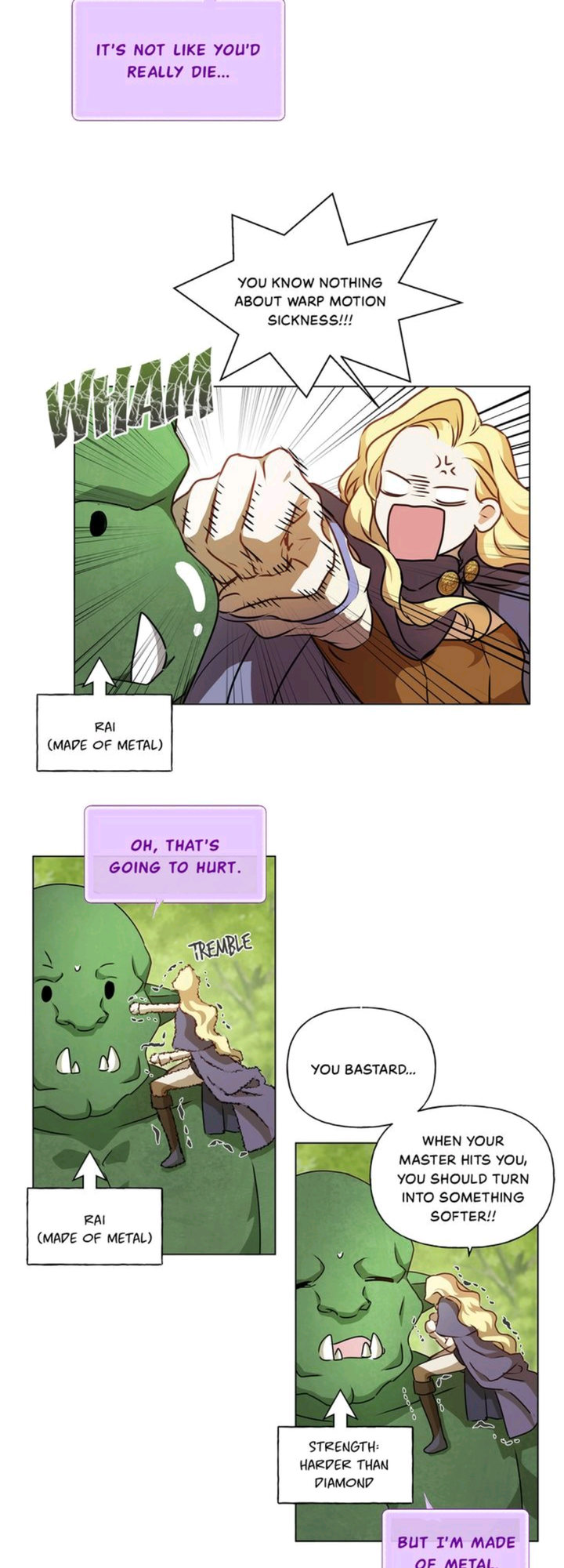 The Golden Haired Elementalist page 4