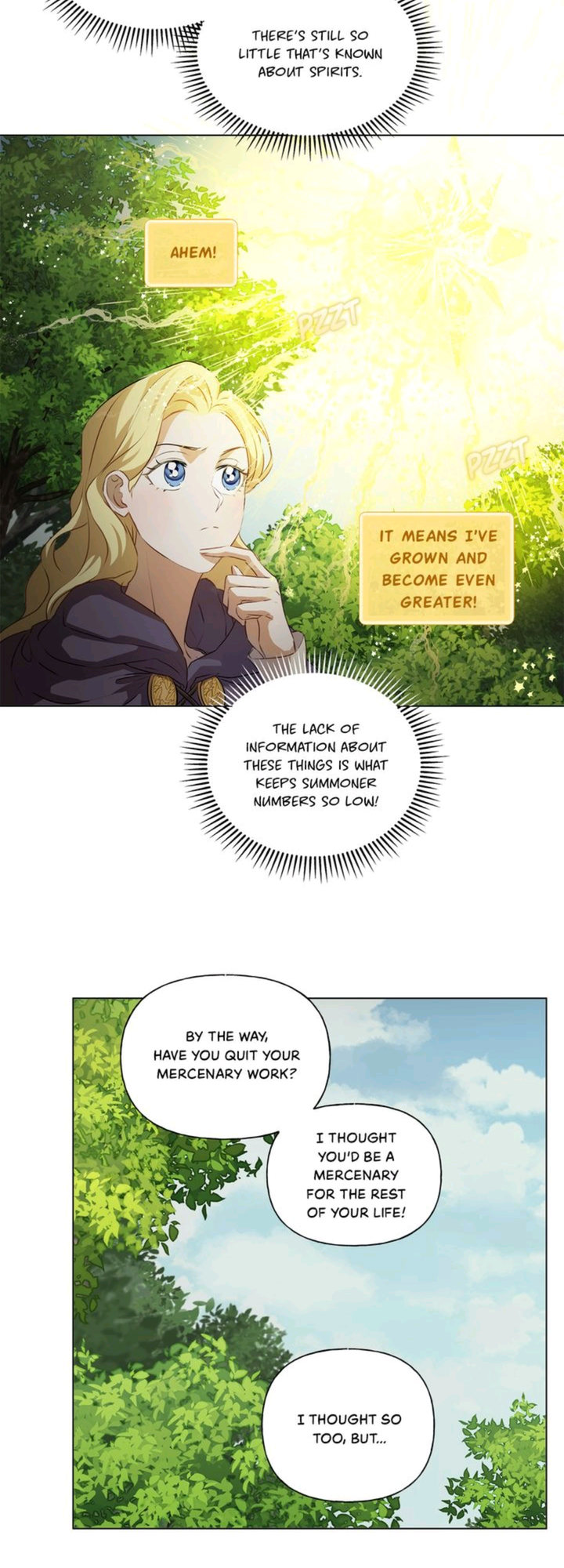 The Golden Haired Elementalist page 38