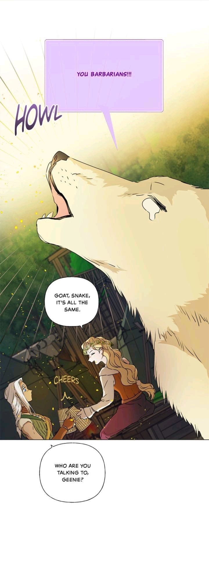 The Golden Haired Elementalist page 1