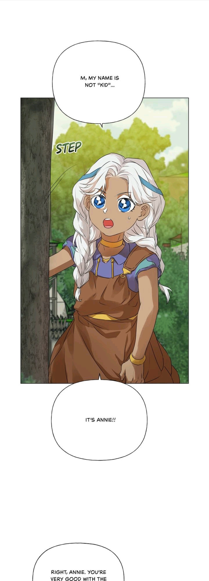 The Golden Haired Elementalist page 1