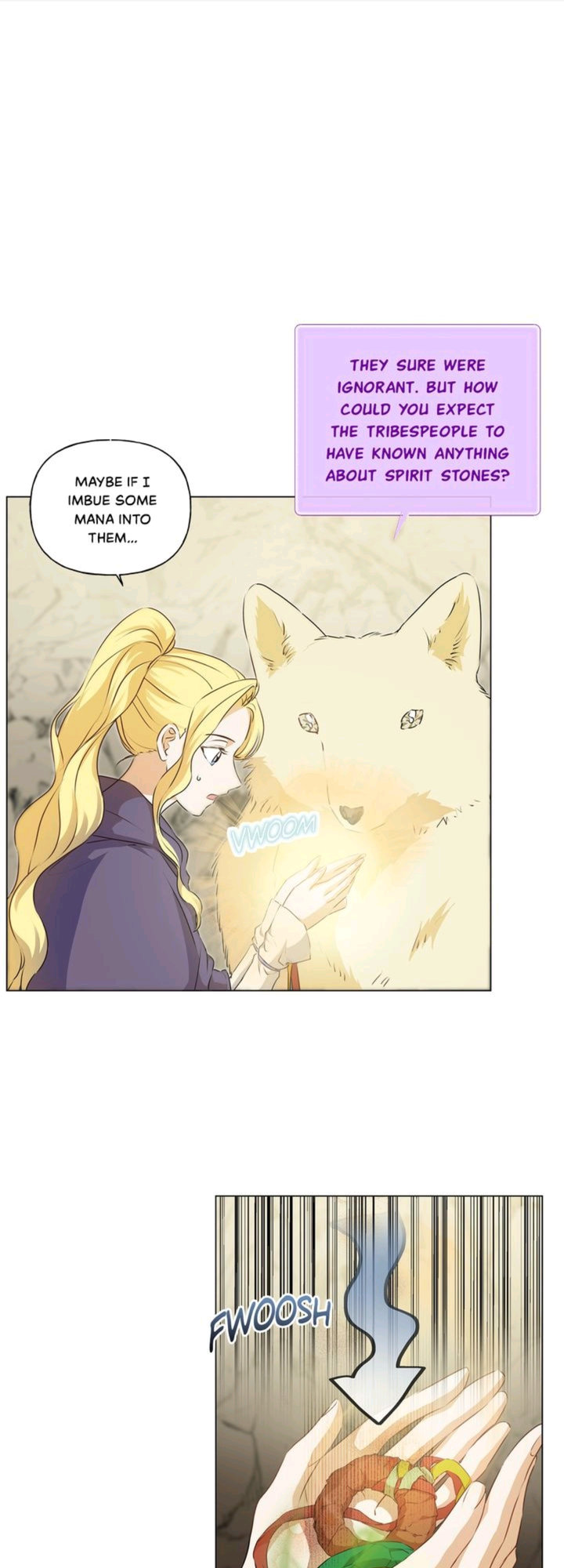 The Golden Haired Elementalist page 1