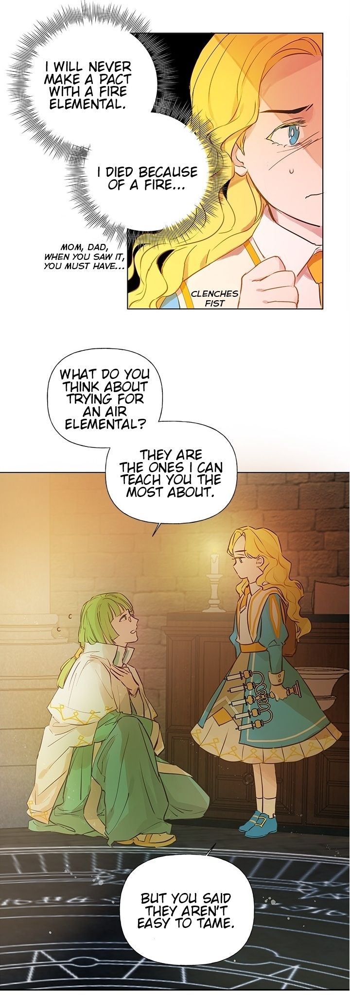 The Golden Haired Elementalist page 23