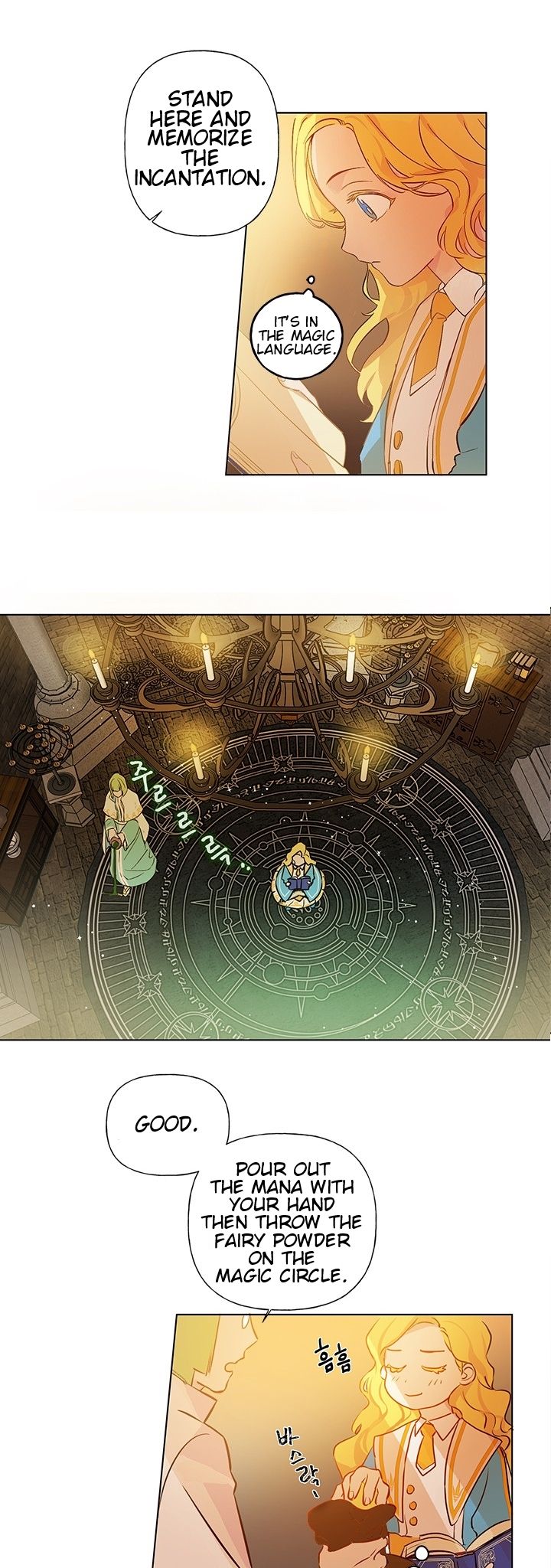 The Golden Haired Elementalist page 30