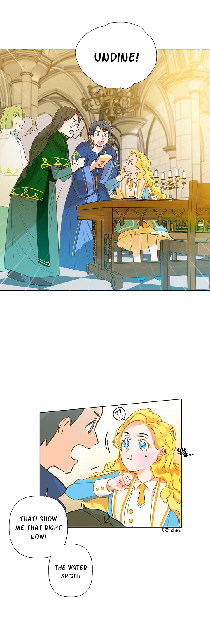 The Golden Haired Elementalist page 11