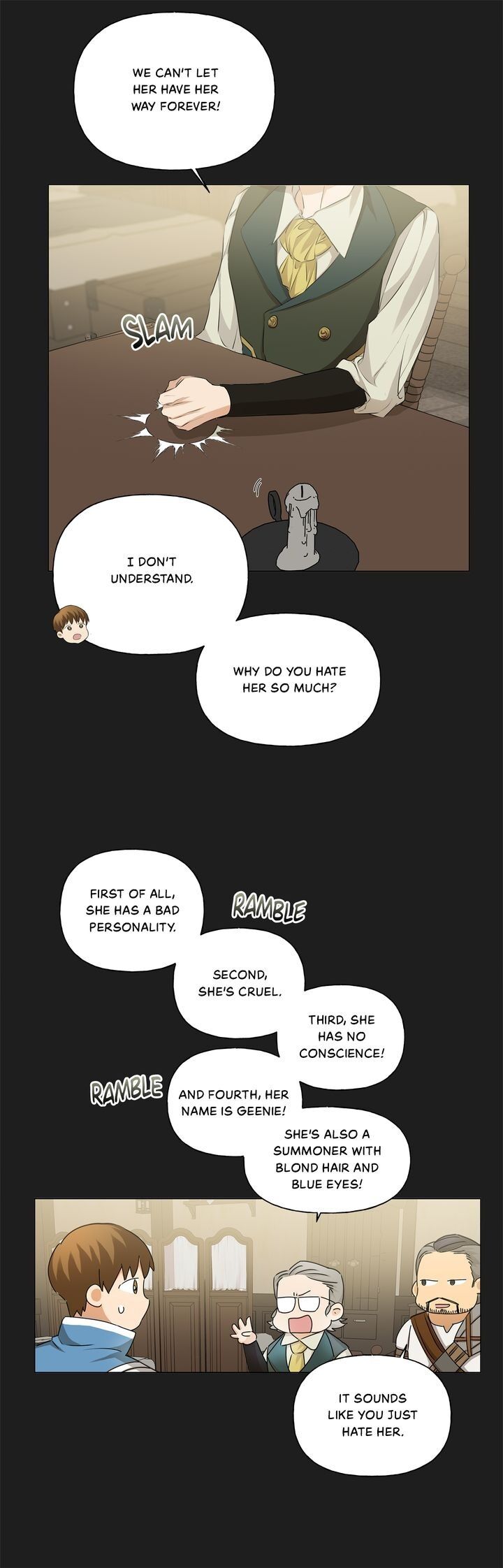 The Golden Haired Elementalist page 11