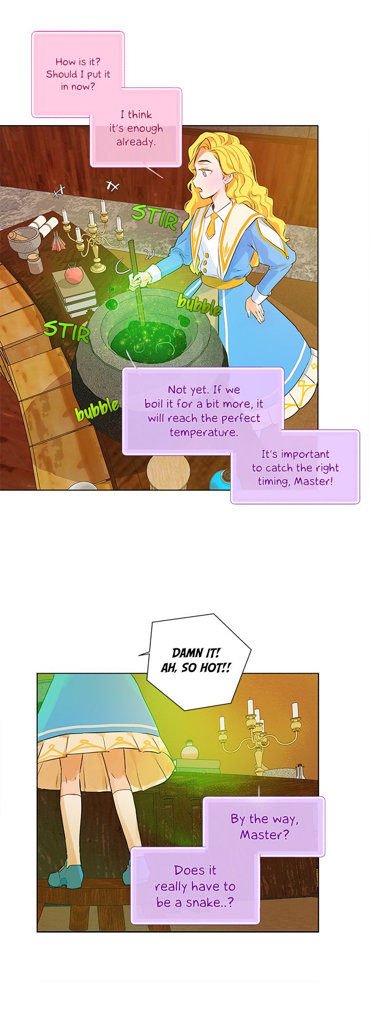 The Golden Haired Elementalist page 17
