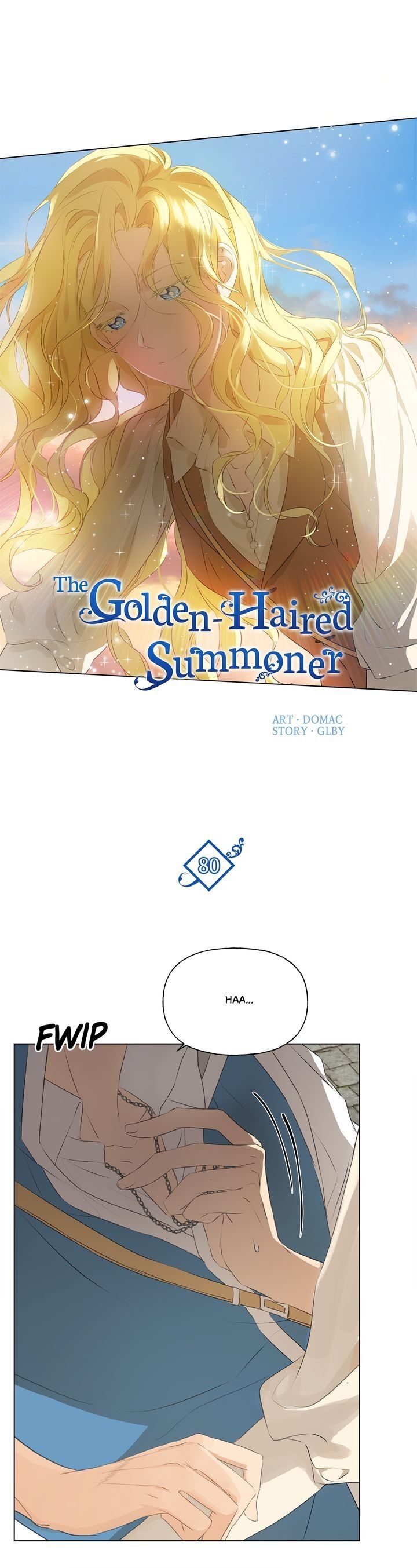 The Golden Haired Elementalist page 1