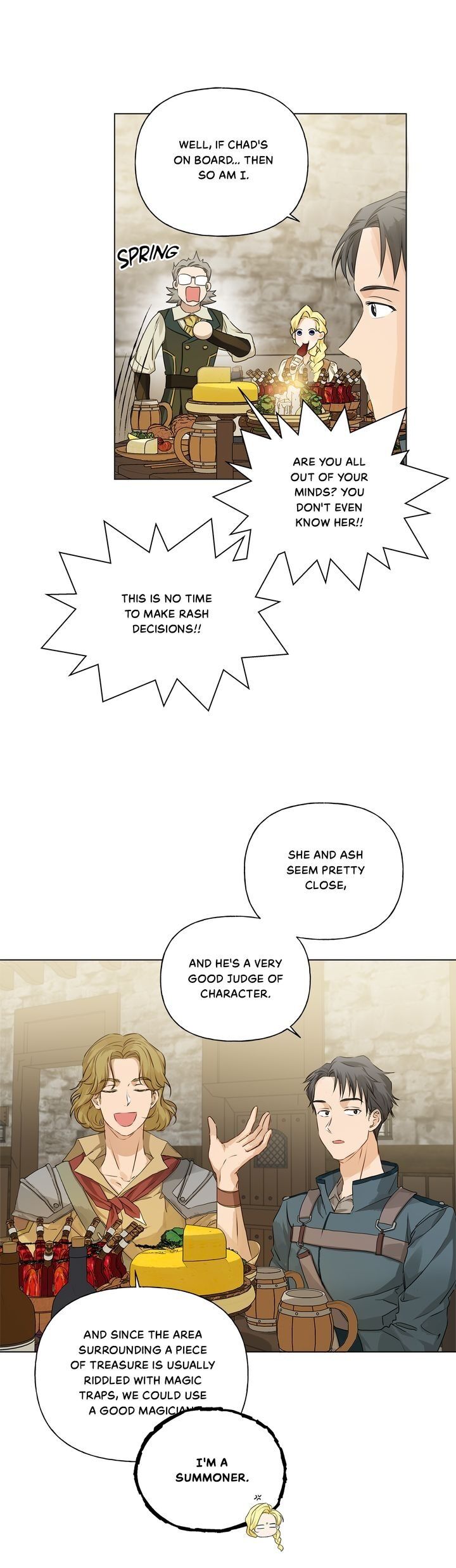 The Golden Haired Elementalist page 33