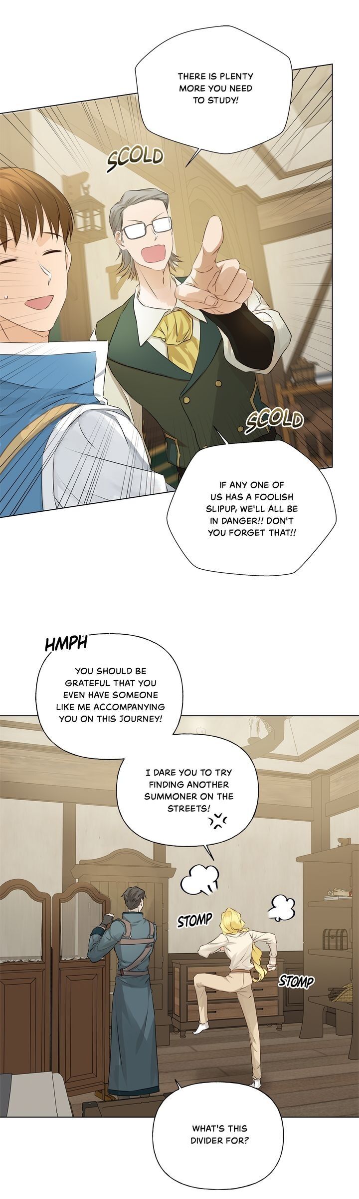 The Golden Haired Elementalist page 28