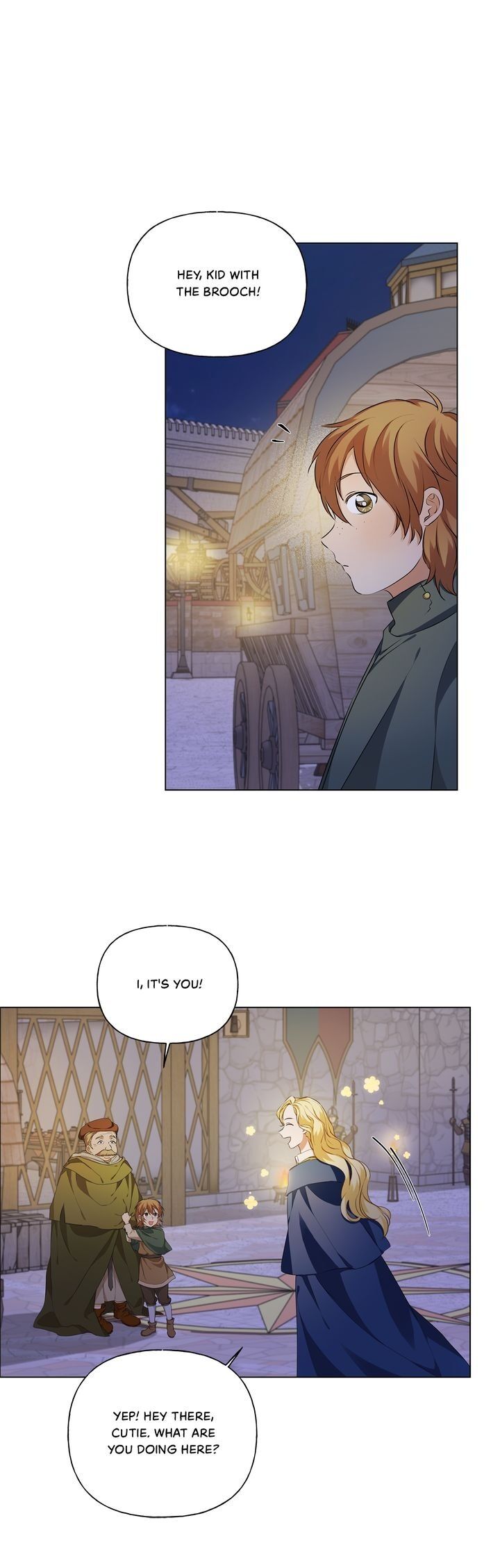 The Golden Haired Elementalist page 1
