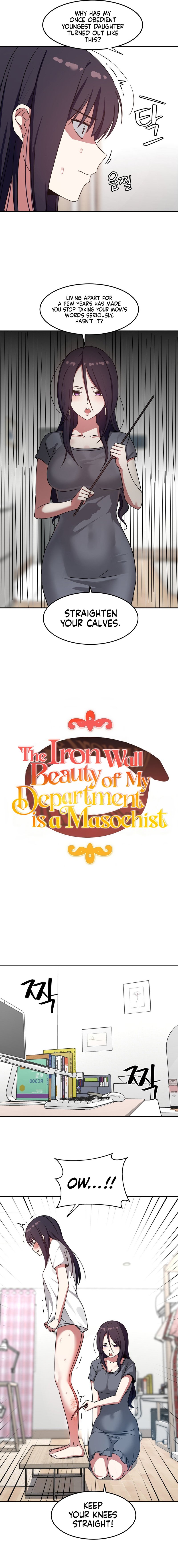 The Iron-Wall Beauty of My Department is a Masochist?! page 4