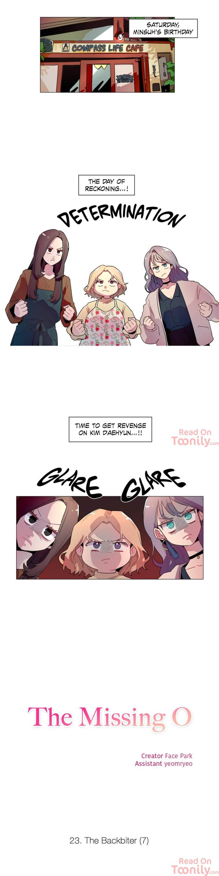 The Missing O page 1