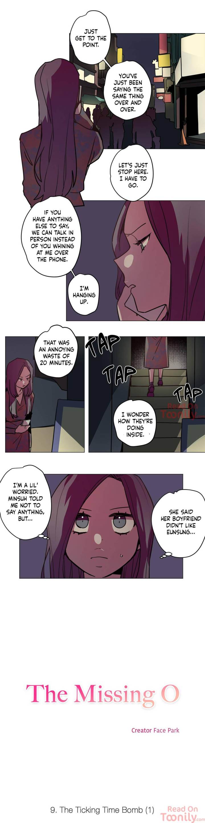 The Missing O page 1