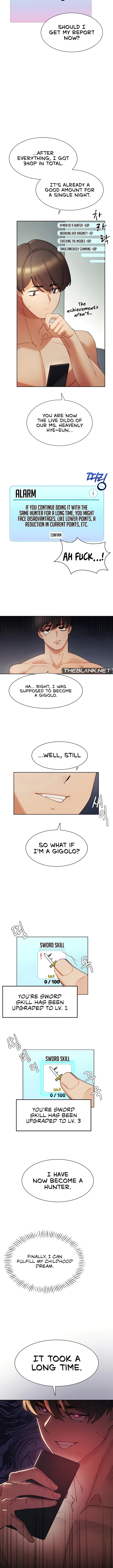 The Protagonist Gets Stronger When He Fucks the Female Hunter page 13