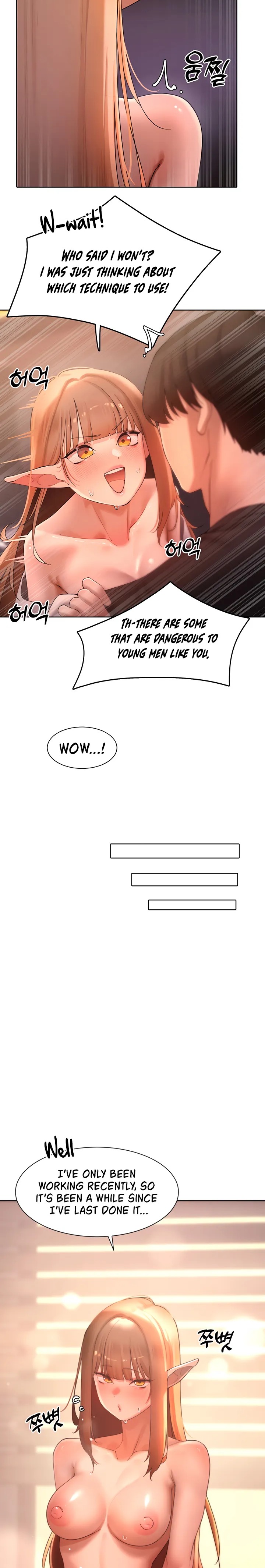 The Protagonist Gets Stronger When He Fucks the Female Hunter page 11