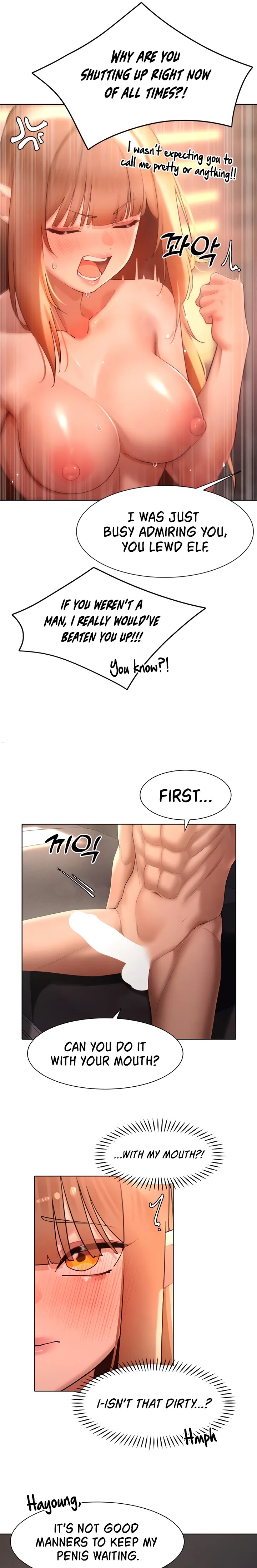 The Protagonist Gets Stronger When He Fucks the Female Hunter page 13