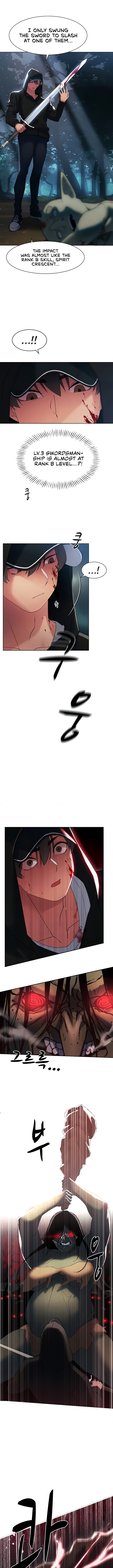The Protagonist Gets Stronger When He Fucks the Female Hunter page 10