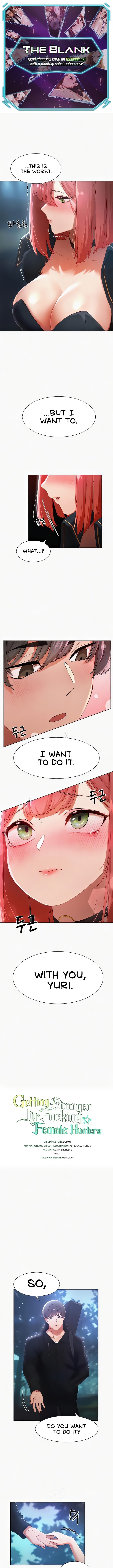 The Protagonist Gets Stronger When He Fucks the Female Hunter page 1