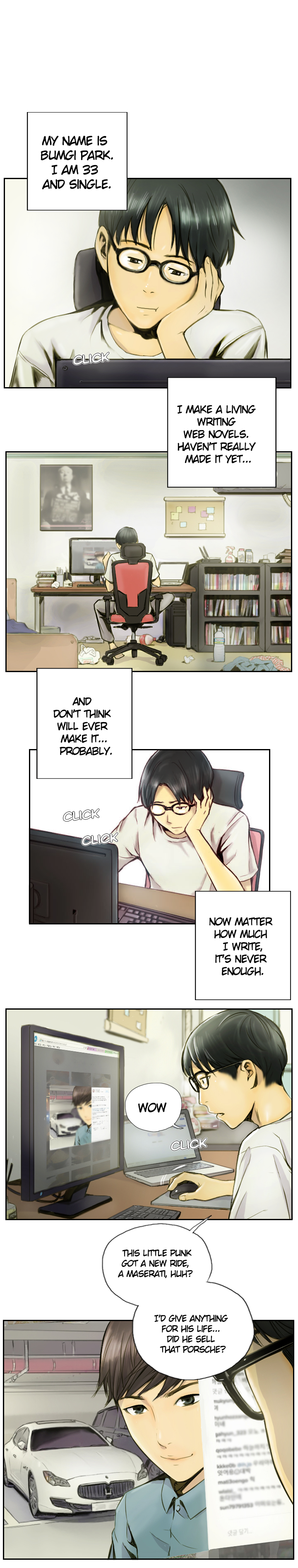 The Reflection page 1