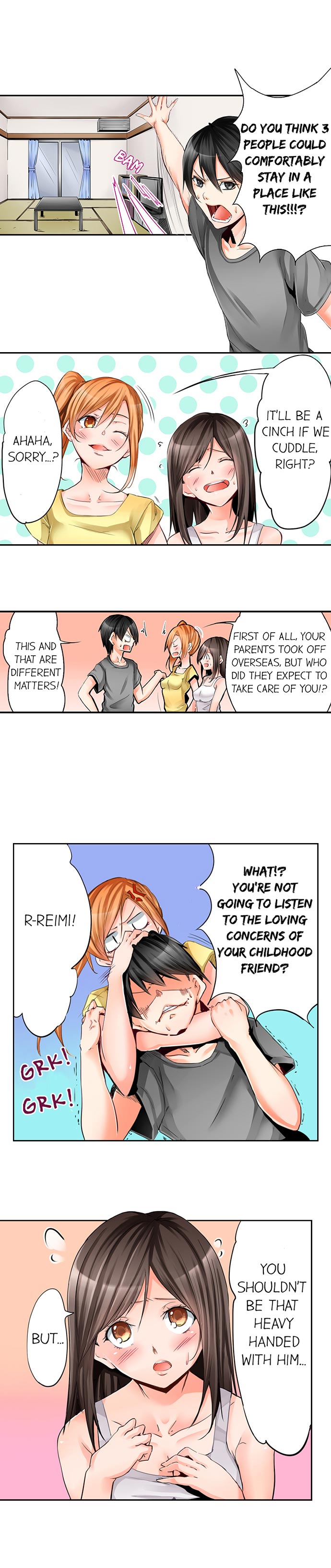 The Secret 3P Sleepover in a 7 Square Meter Room page 3