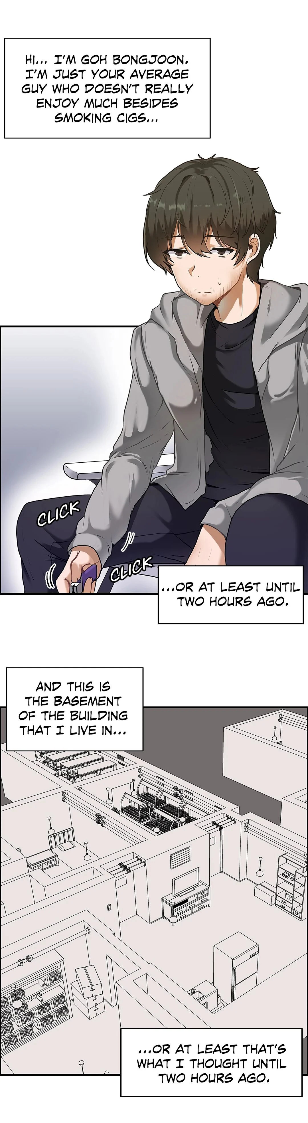 The Two Eves : The Girl Trapped in the Wall page 6