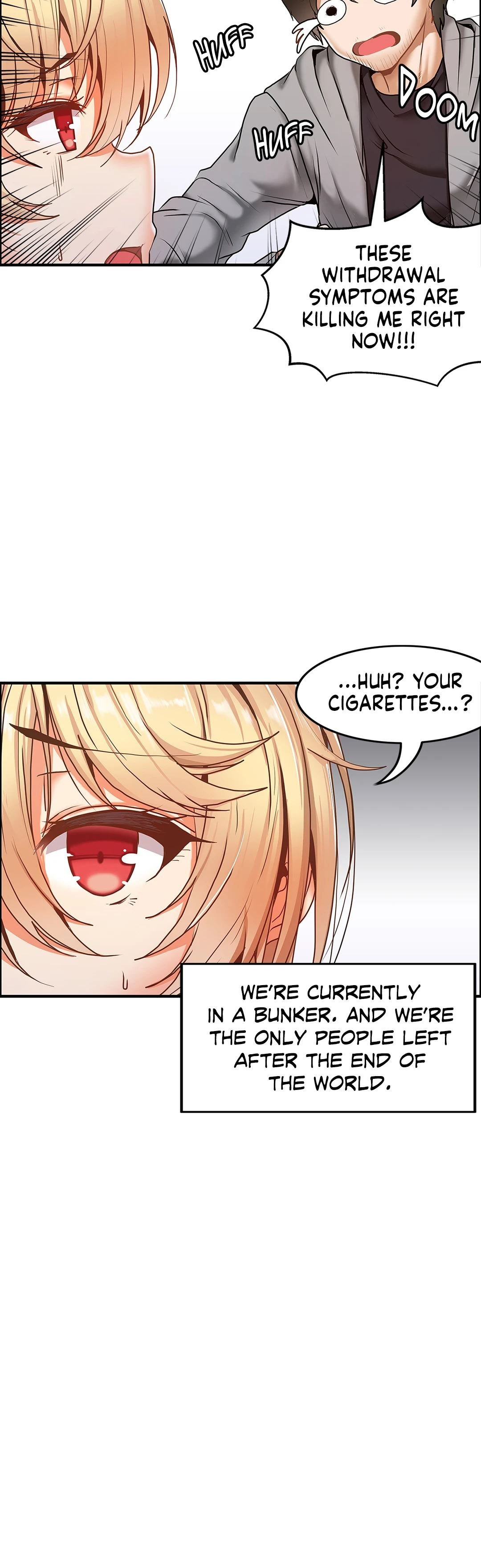 The Two Eves : The Girl Trapped in the Wall page 4