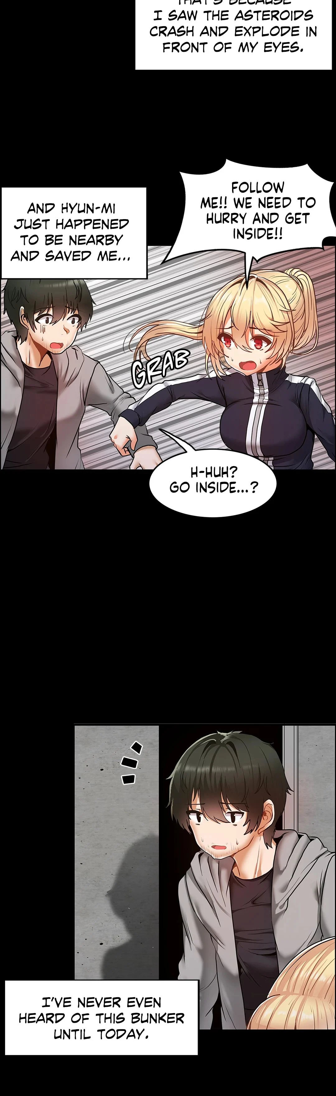 The Two Eves : The Girl Trapped in the Wall page 6