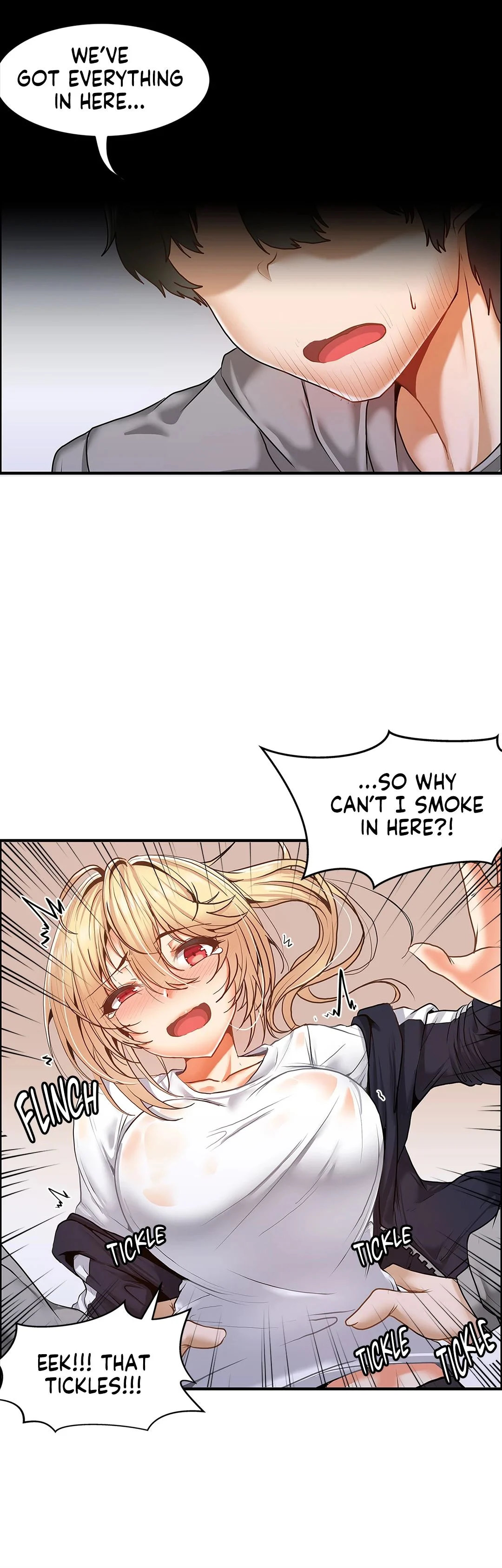 The Two Eves : The Girl Trapped in the Wall page 9