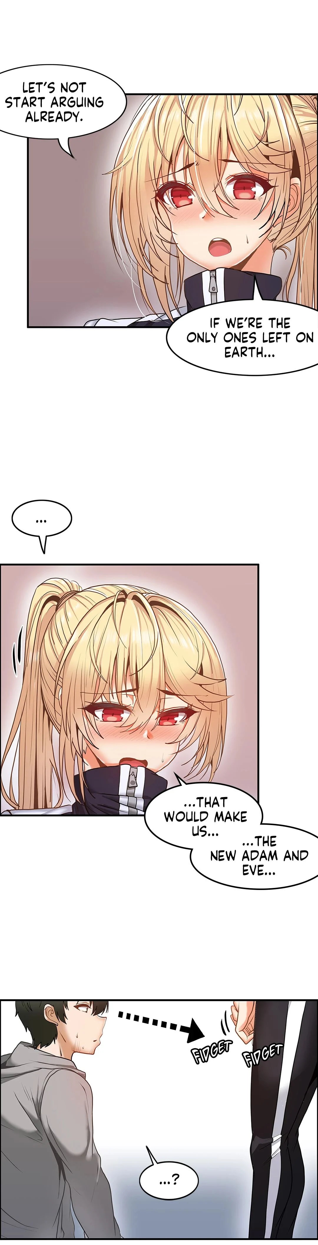 The Two Eves : The Girl Trapped in the Wall page 18