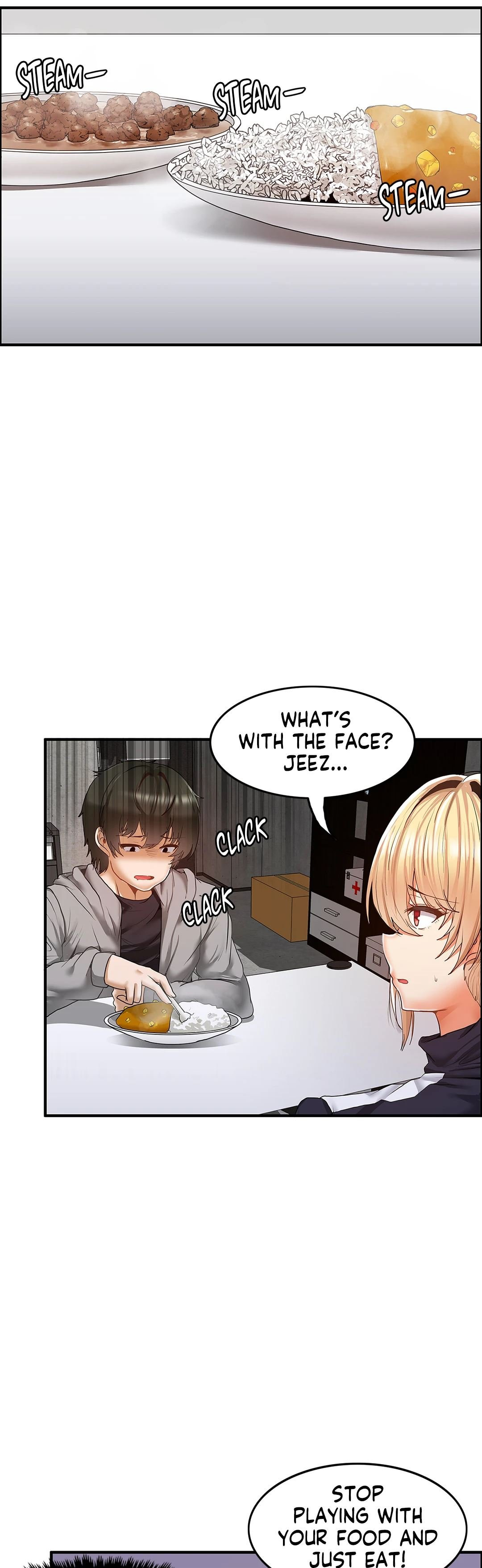 The Two Eves : The Girl Trapped in the Wall page 11