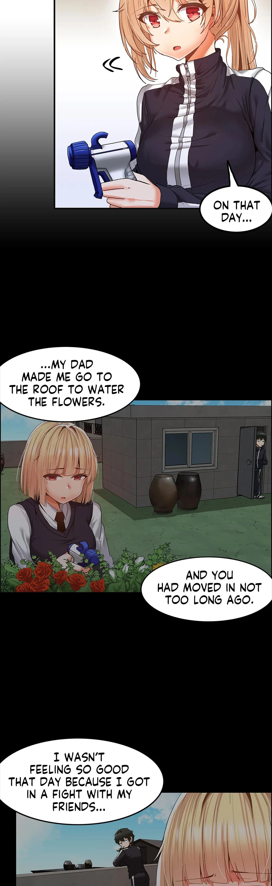 The Two Eves : The Girl Trapped in the Wall page 22