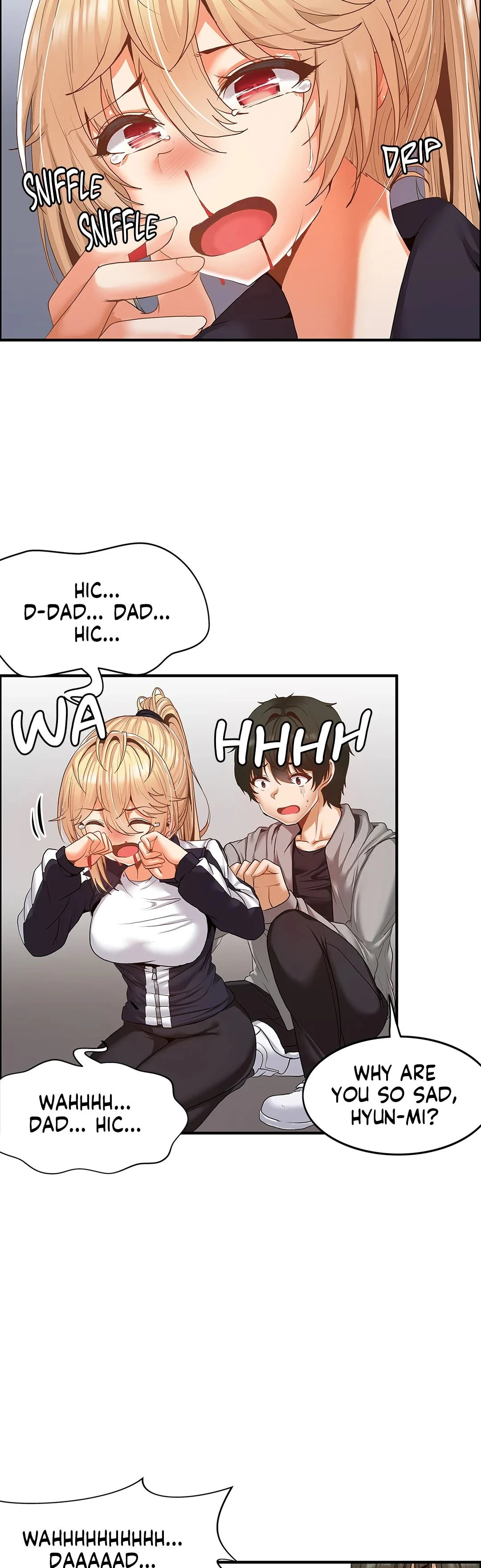 The Two Eves : The Girl Trapped in the Wall page 9