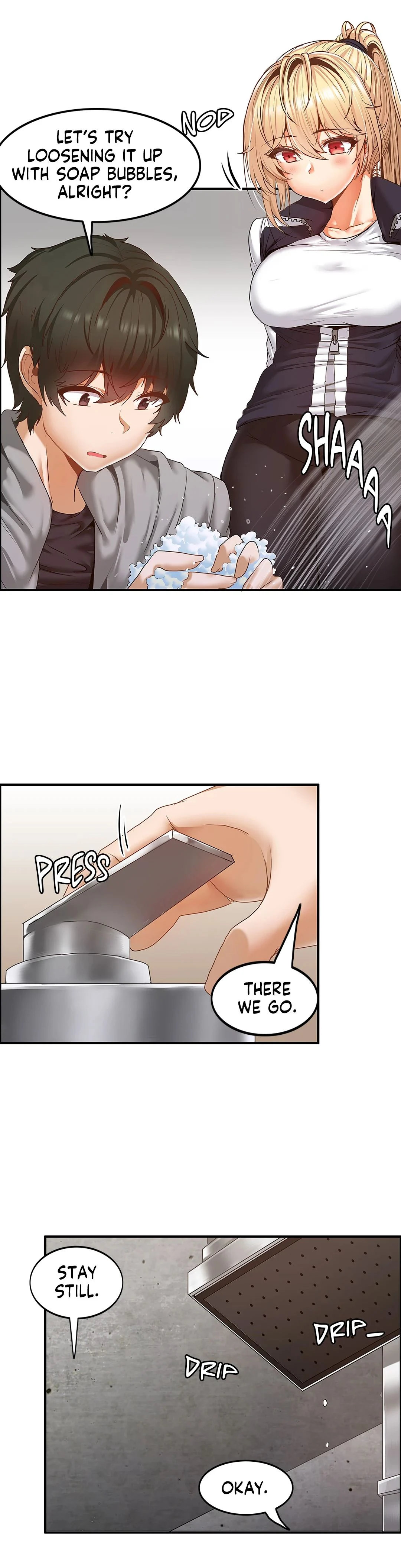 The Two Eves : The Girl Trapped in the Wall page 17