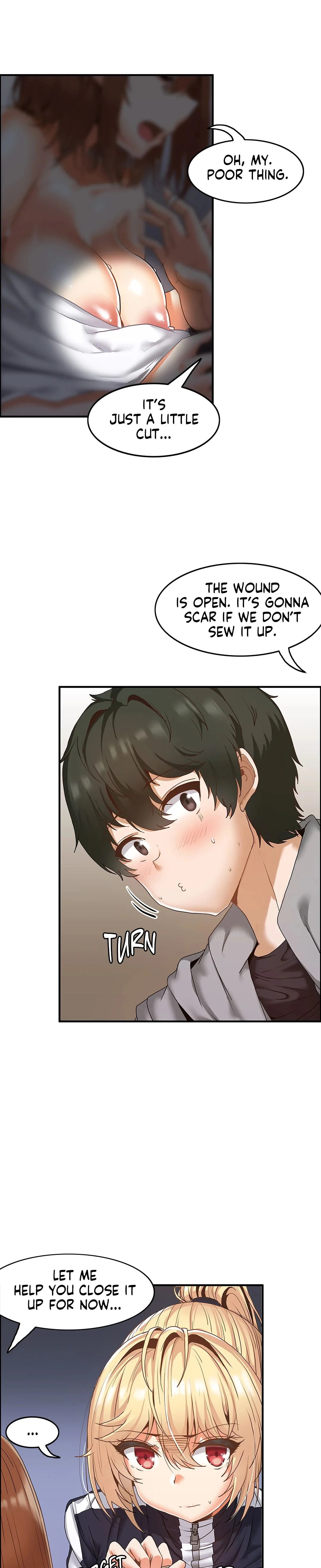 The Two Eves : The Girl Trapped in the Wall page 9