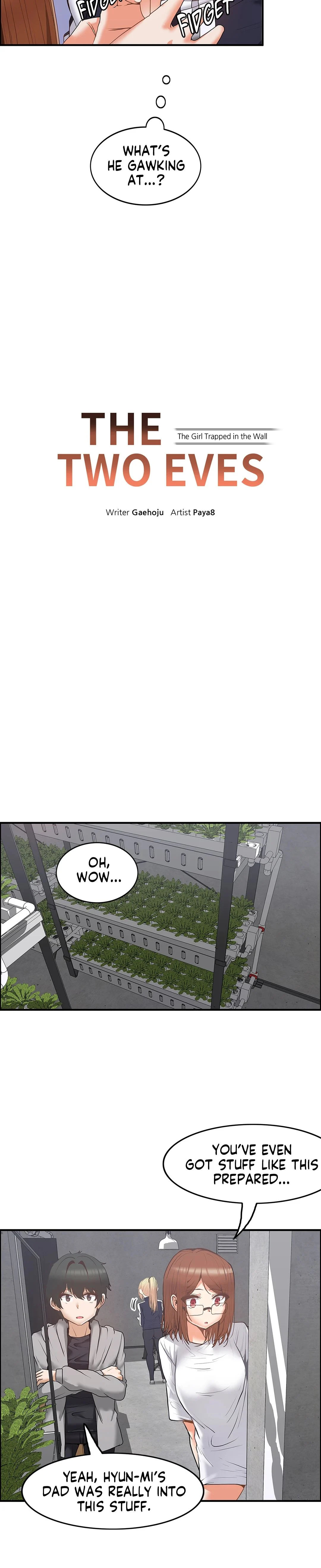 The Two Eves : The Girl Trapped in the Wall page 10