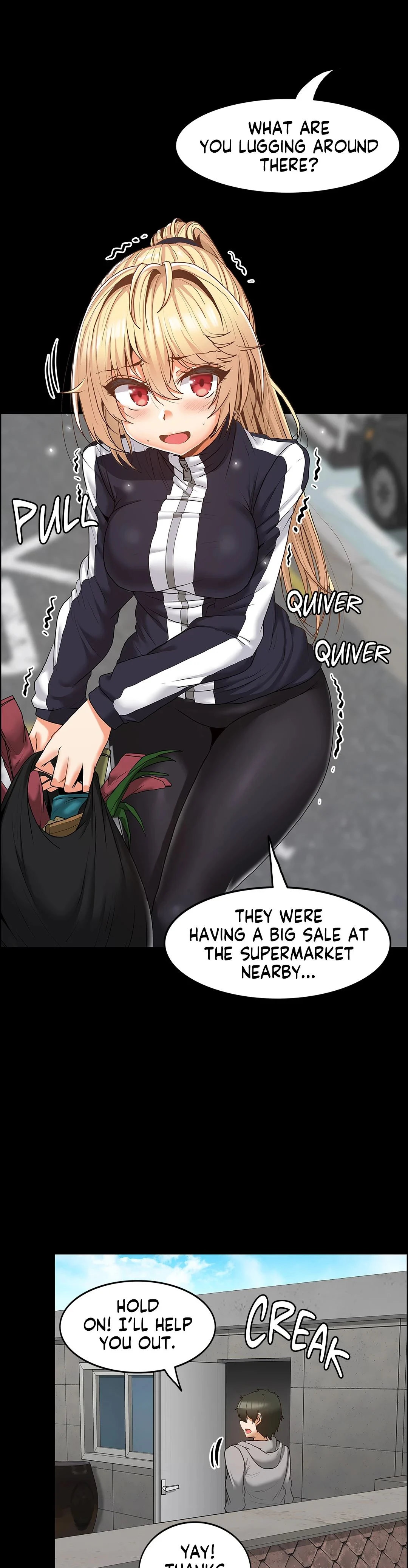 The Two Eves : The Girl Trapped in the Wall page 18