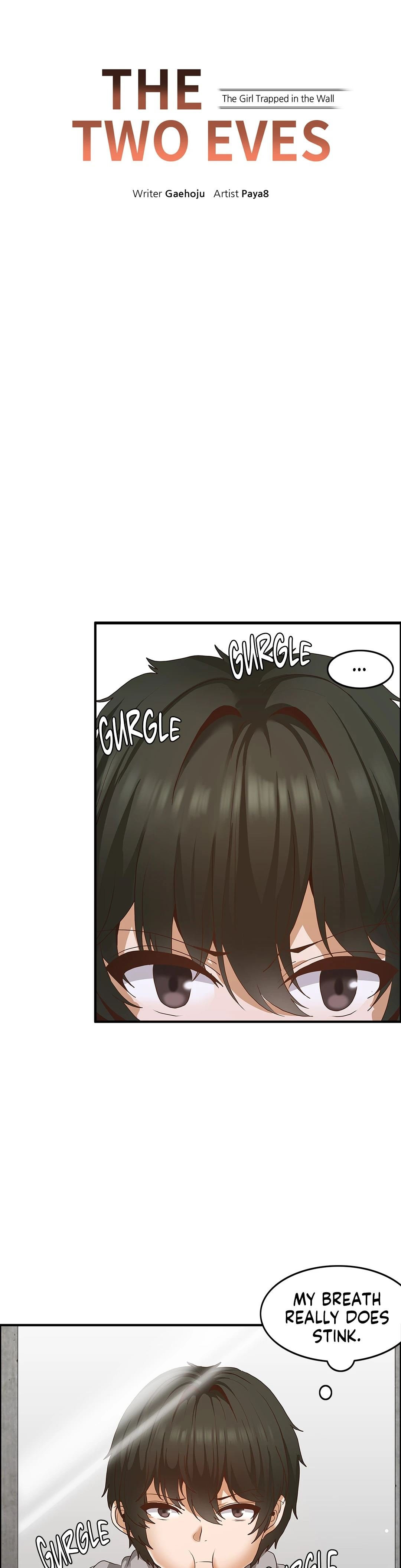 The Two Eves : The Girl Trapped in the Wall page 9