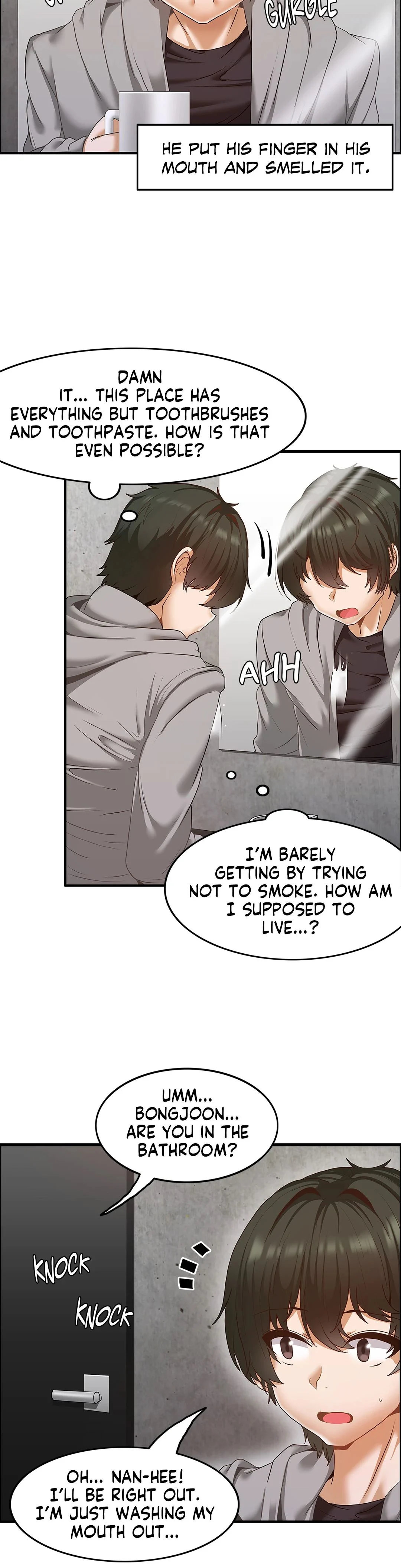 The Two Eves : The Girl Trapped in the Wall page 10