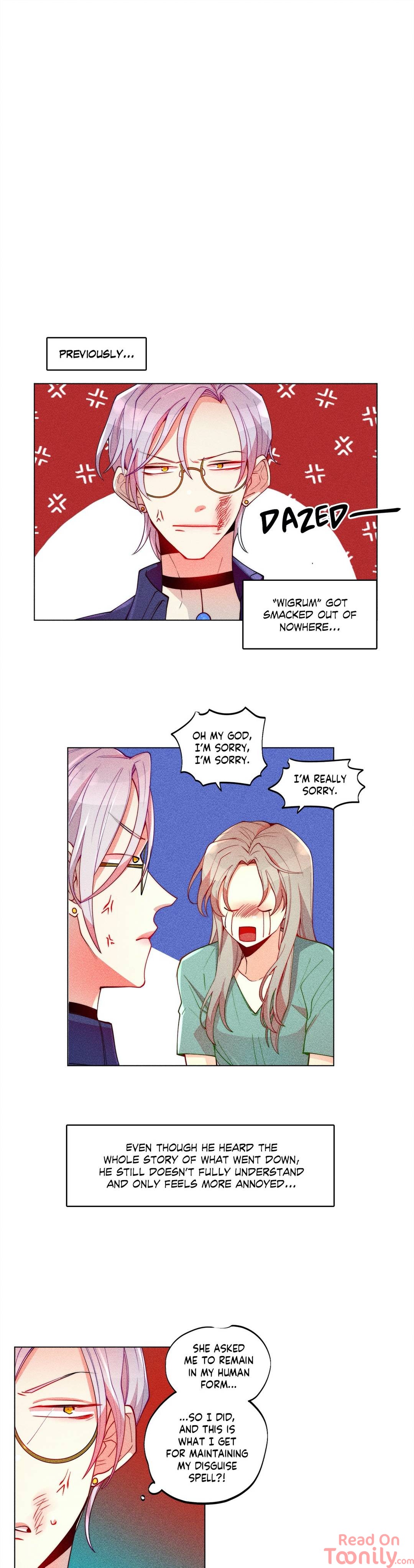 The Virgin Witch page 1