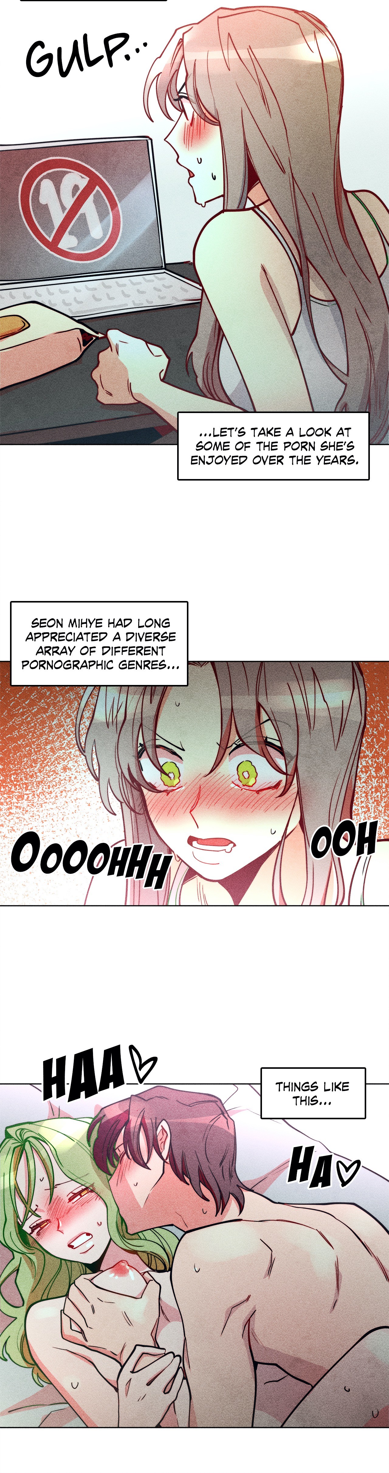 The Virgin Witch page 3